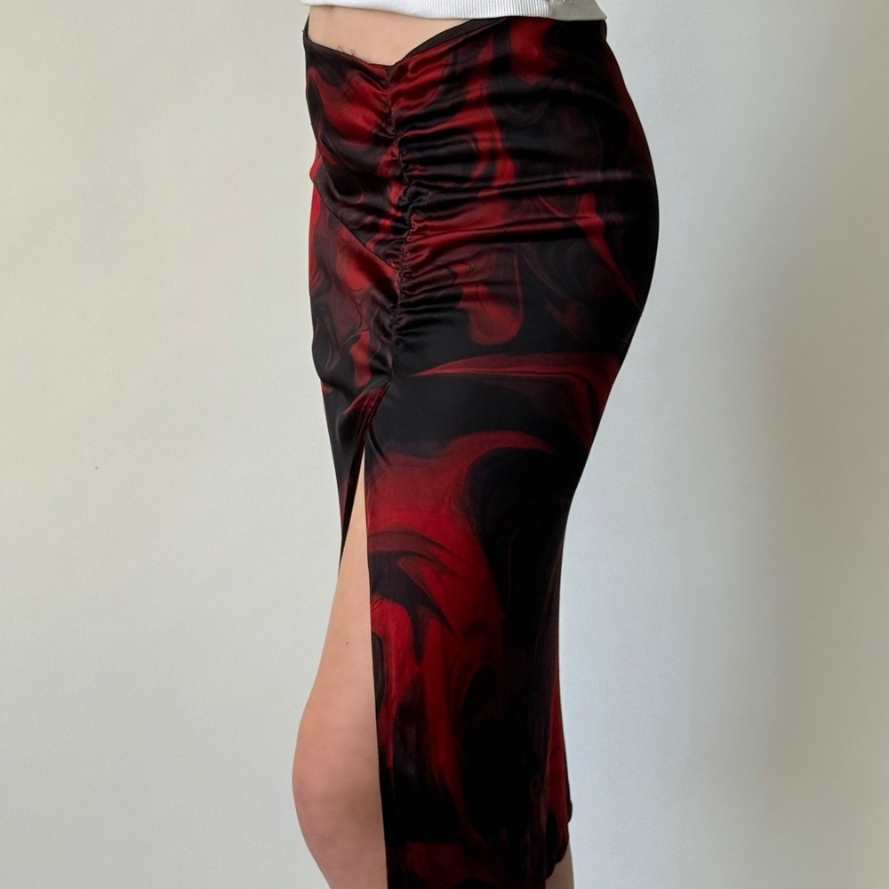 S/S 2001 Gucci Magma Skirt